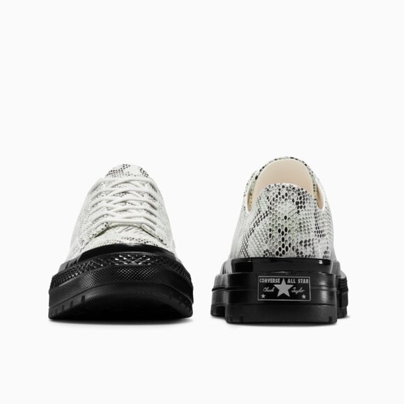 CONVERSE Chuck 70 Formal Suede Snake Oxford Boat Shoe Mens Size 9.5/10 READ NEW - Picture 12 of 16